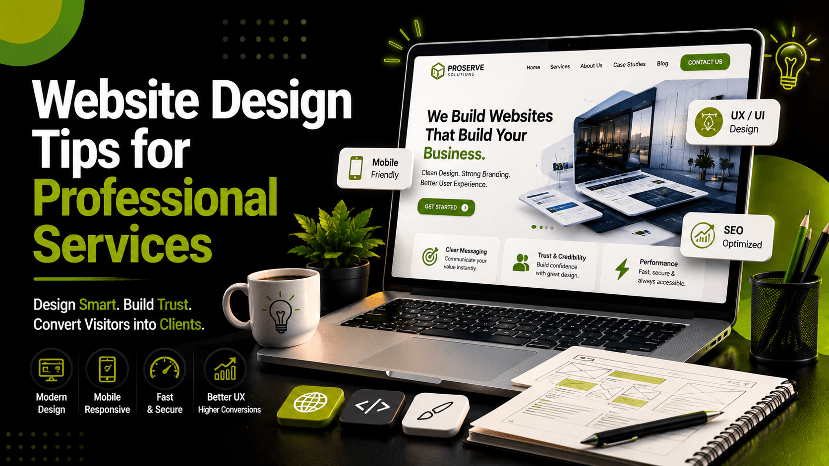 Website Design Tips for Professional Services