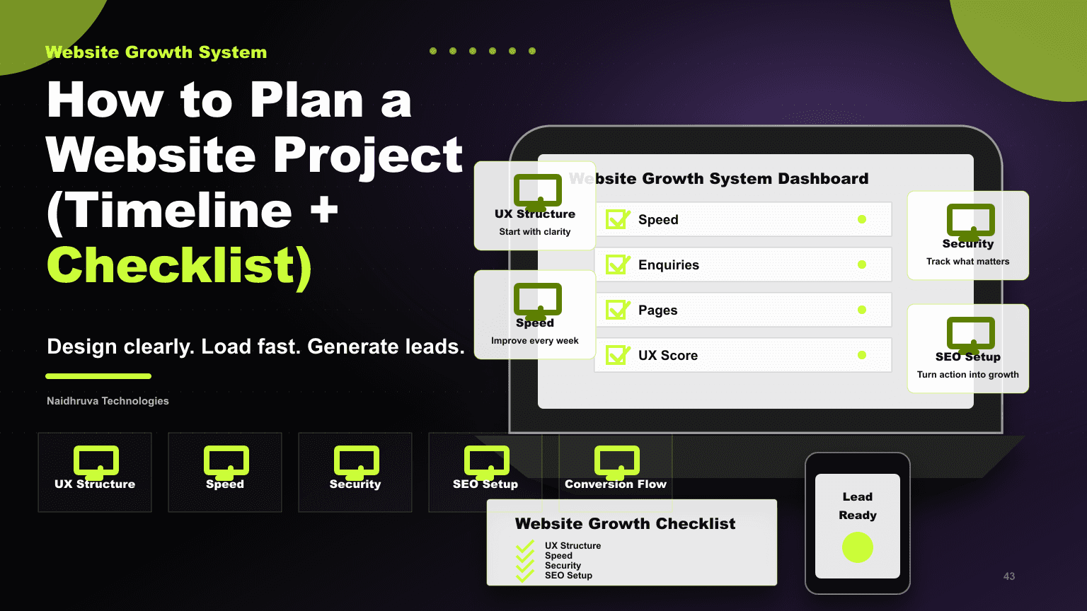 How to Plan a Website Project (Timeline + Checklist)